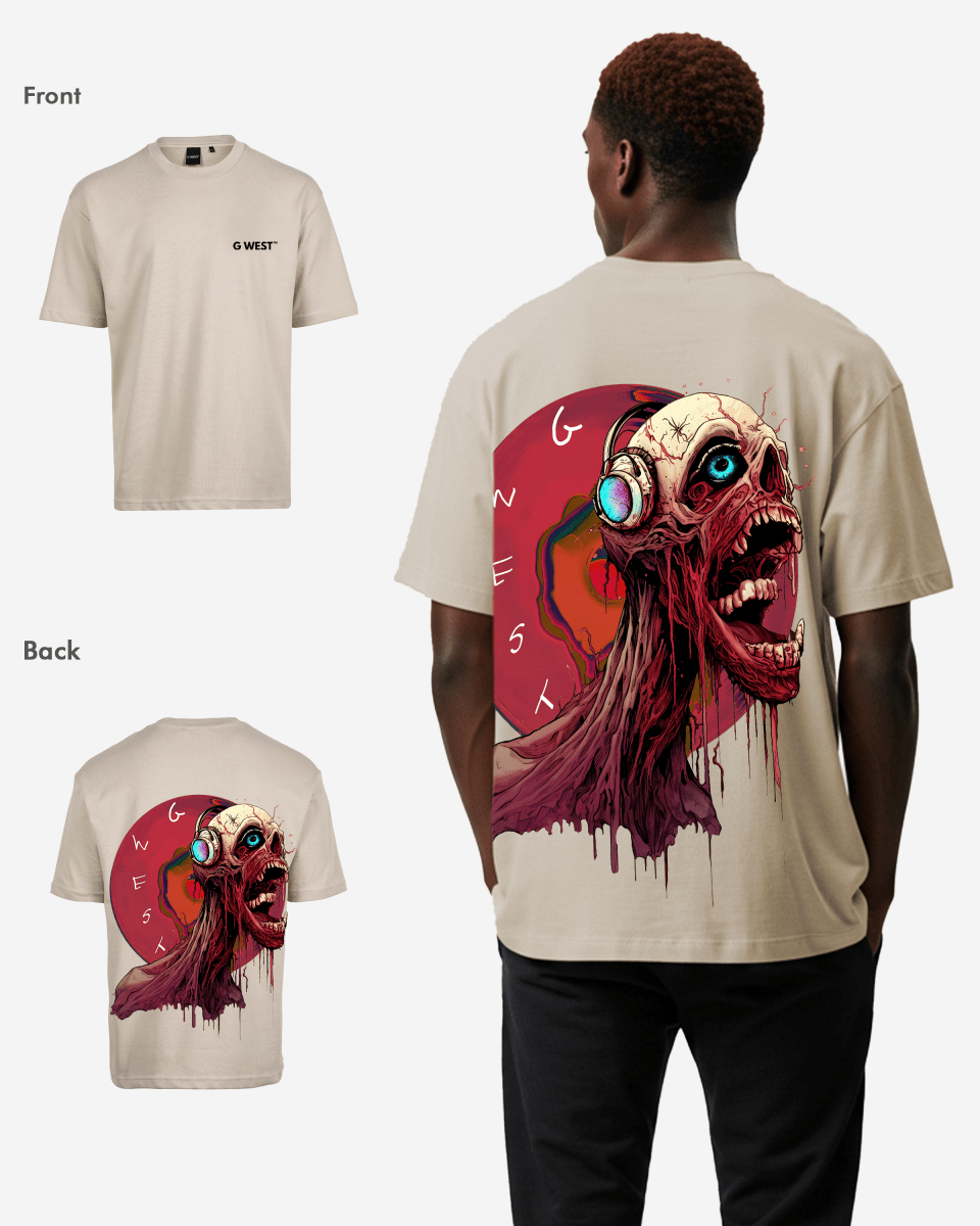 G - West Oversized One Eye Life Style Tee Mens Style - G West