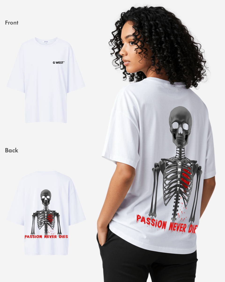 G West Oversized Passion Never Dies Tee - WOMEN - G West