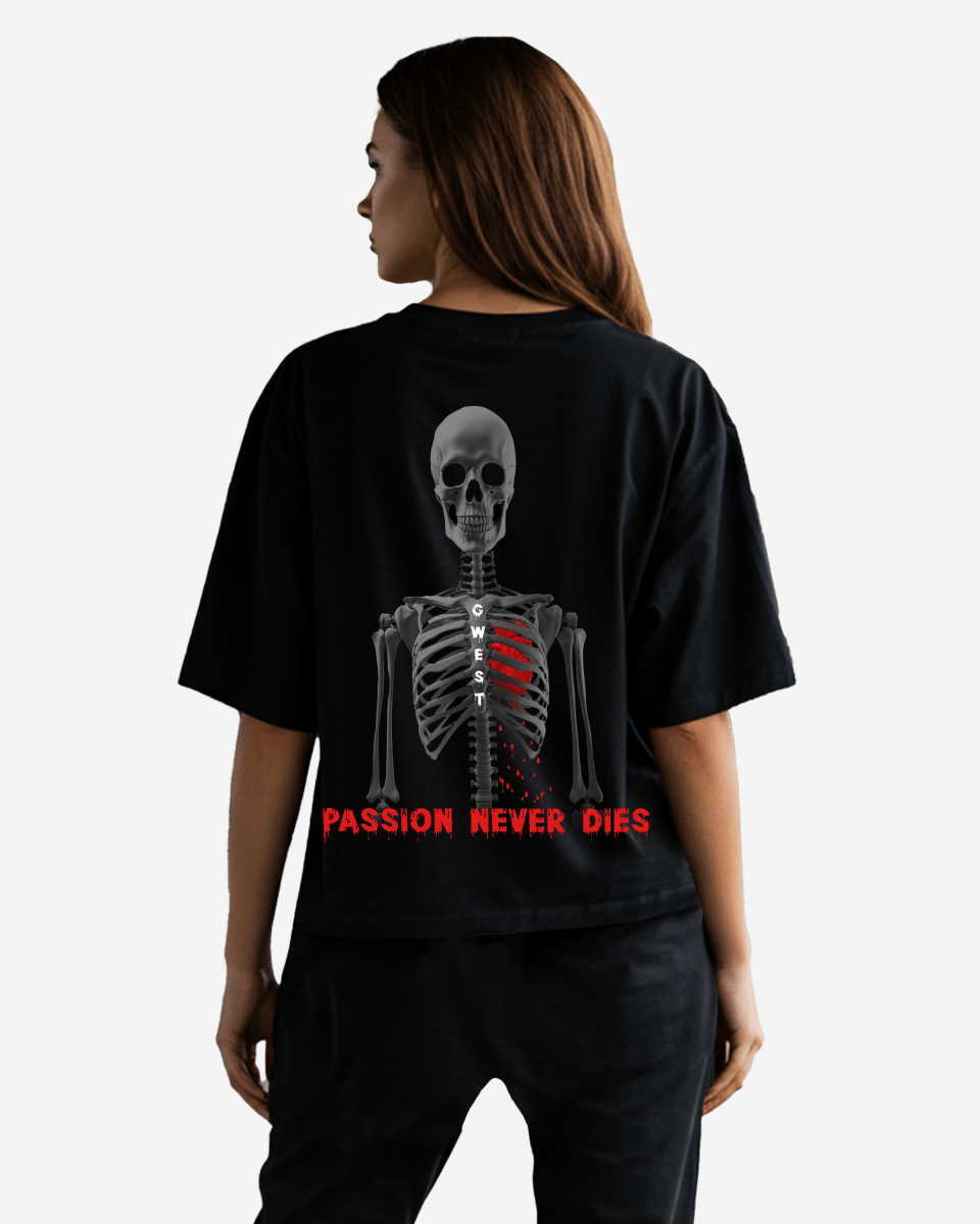 G West Oversized Passion Never Dies Tee - WOMEN - G West