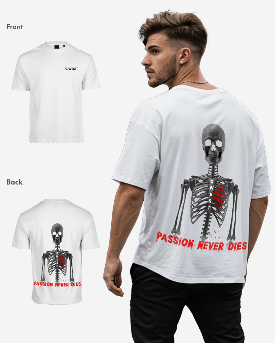 G West Oversized Passion Never Dies Tee - G West