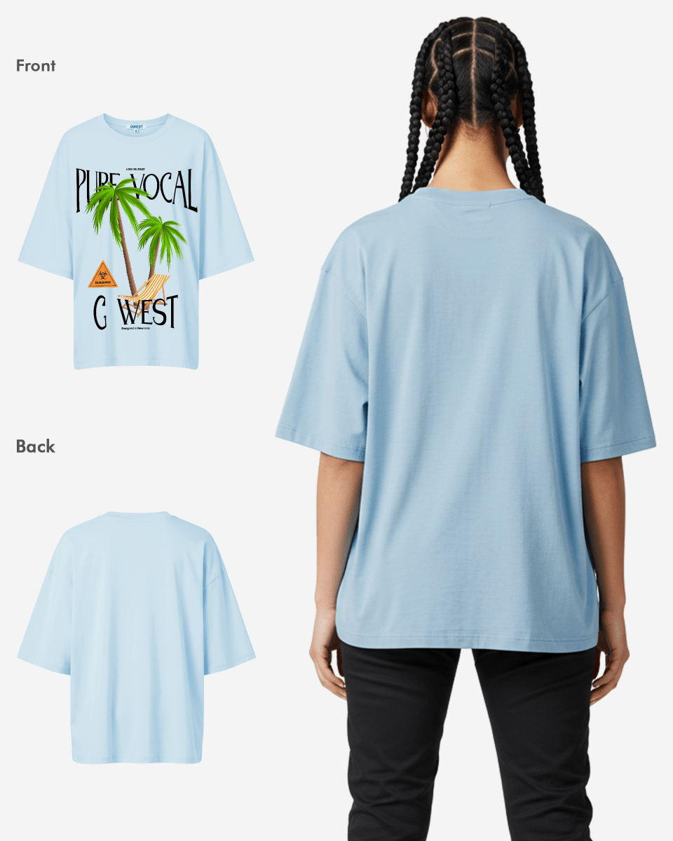 G West Oversized Pure Vocal T Shirt - WOMEN - G West