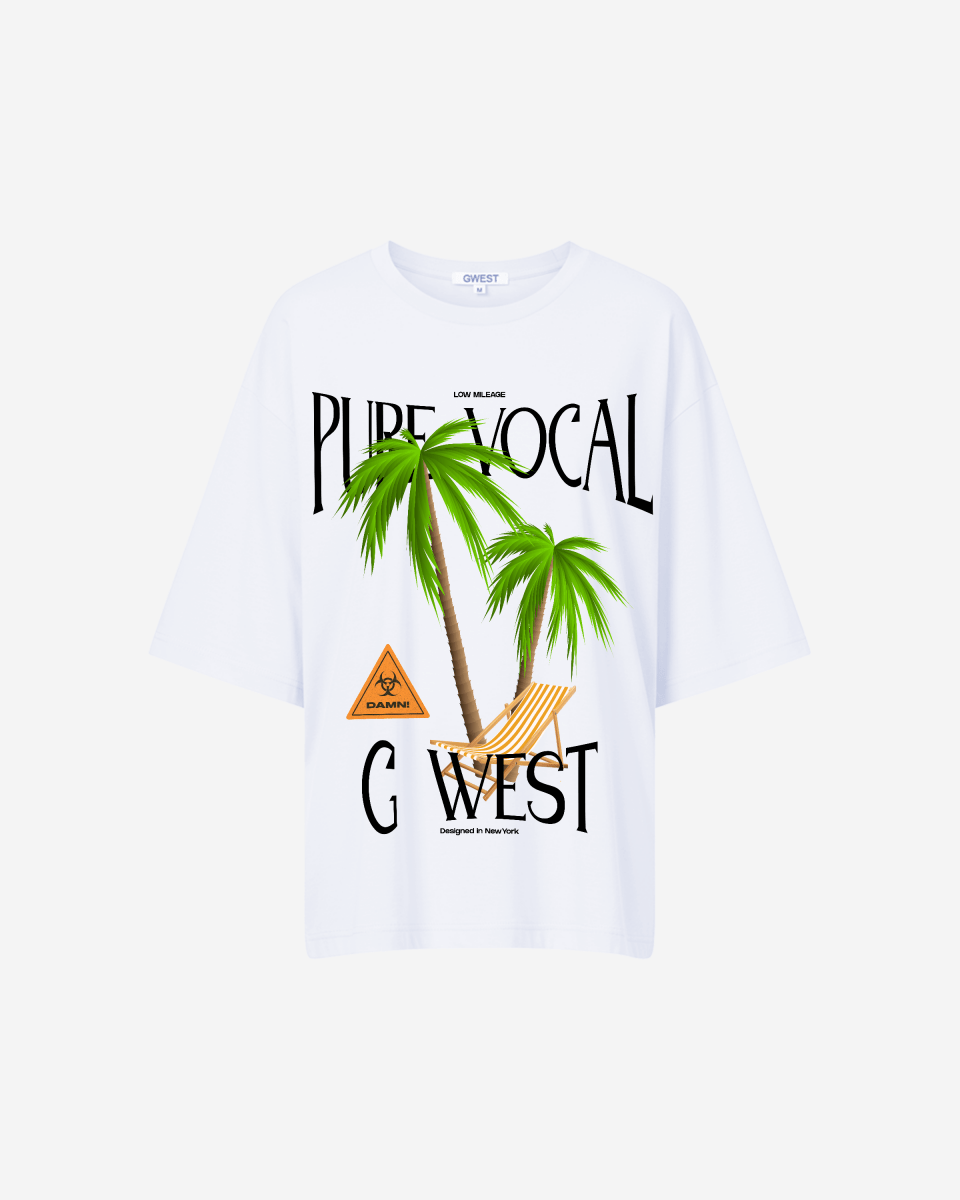 G West Oversized Pure Vocal T Shirt - WOMEN - G West
