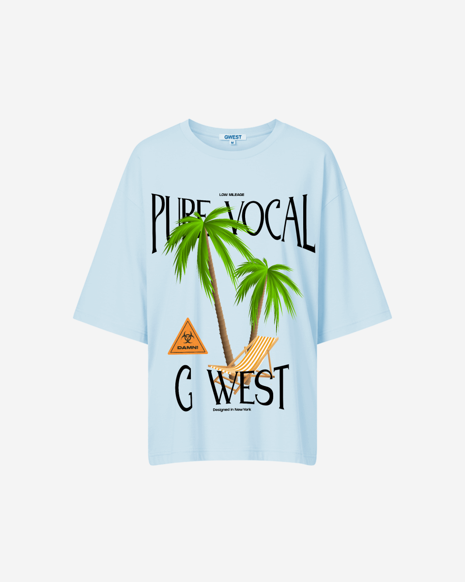 G West Oversized Pure Vocal T Shirt - WOMEN - G West