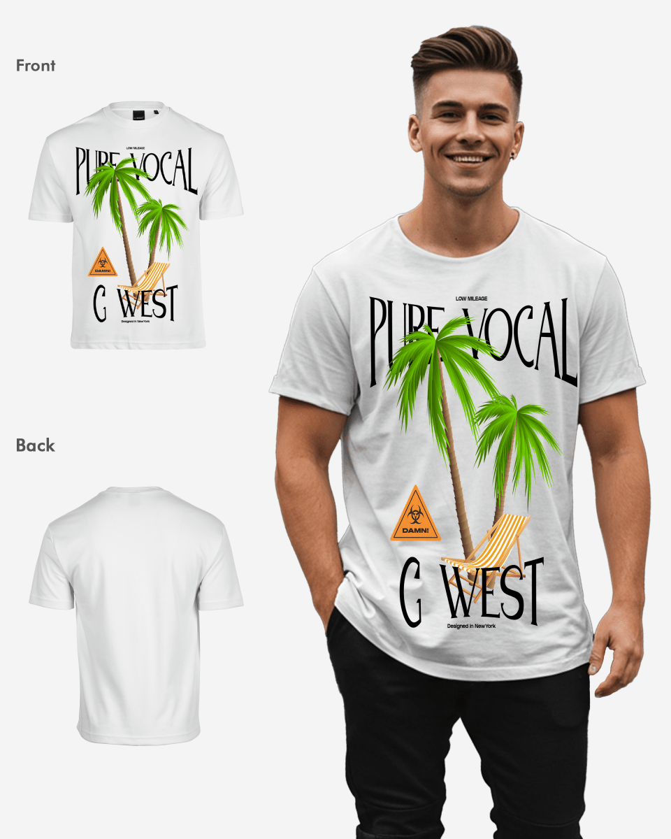 G West Oversized Pure Vocal T Shirt - G West