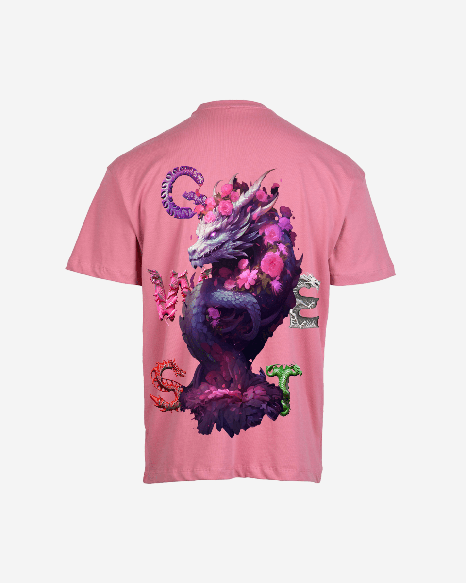 G West Oversized Purple Dragon Tee - G West