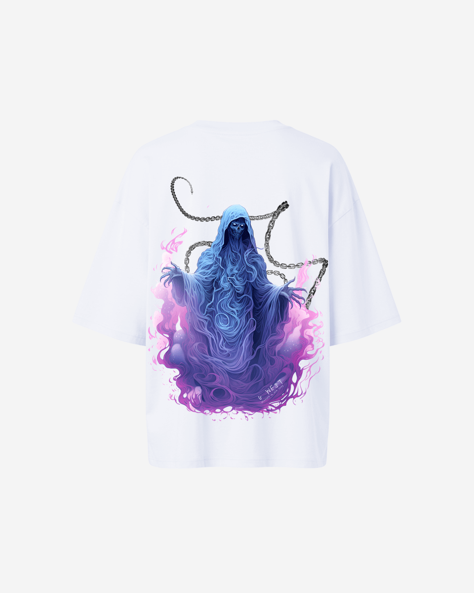 G West Oversized Purple Reaper Tee - WOMEN - G West