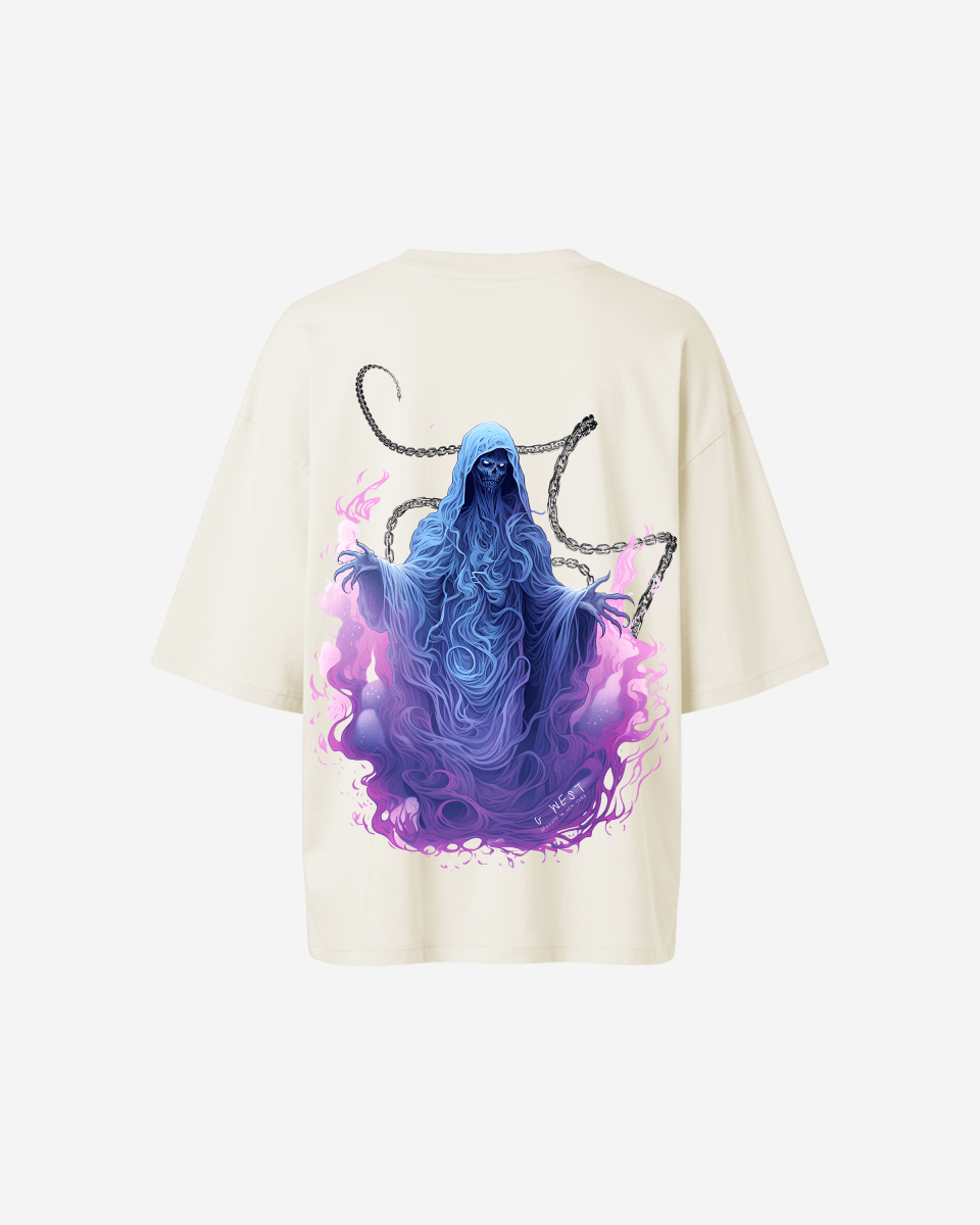 G West Oversized Purple Reaper Tee - WOMEN - G West