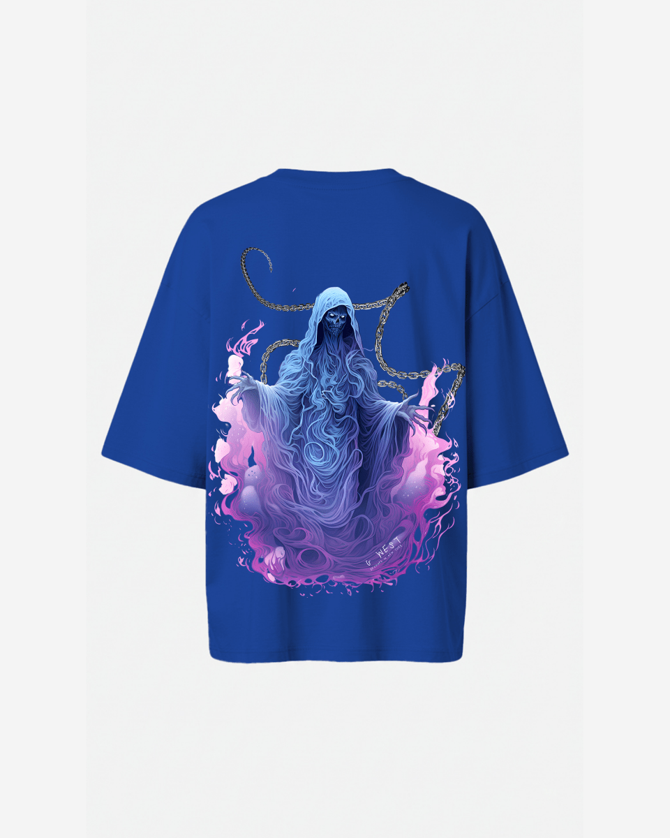 G West Oversized Purple Reaper Tee - WOMEN - G West