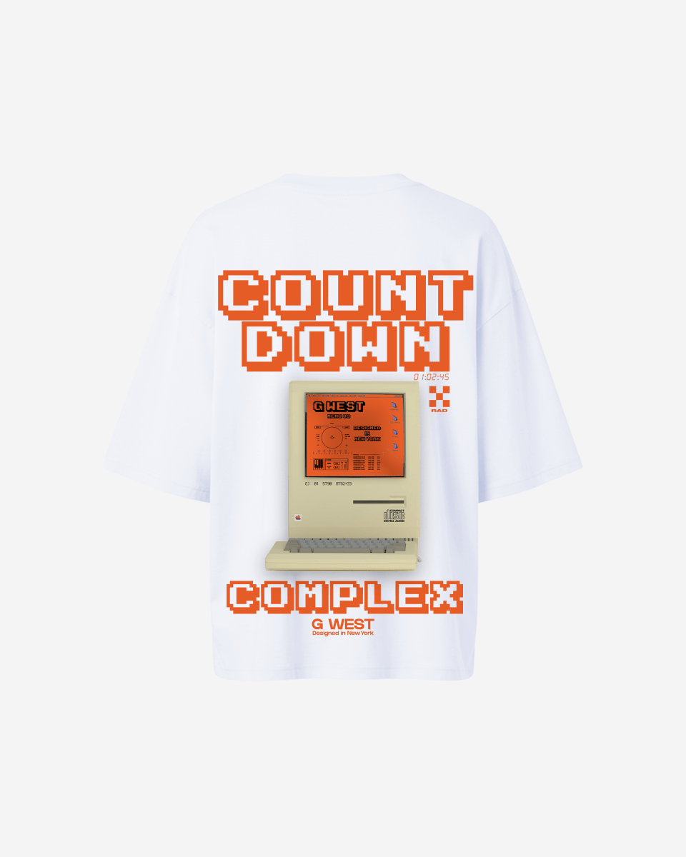 G West Oversized Retro Pc T-Shirt - WOMEN - G West