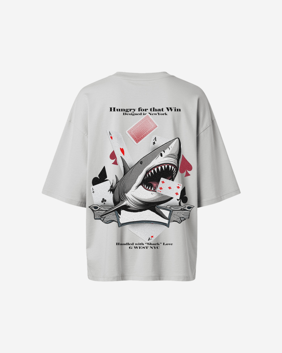 G West Oversized Spade Of Sharks T Shirt - WOMEN - G West