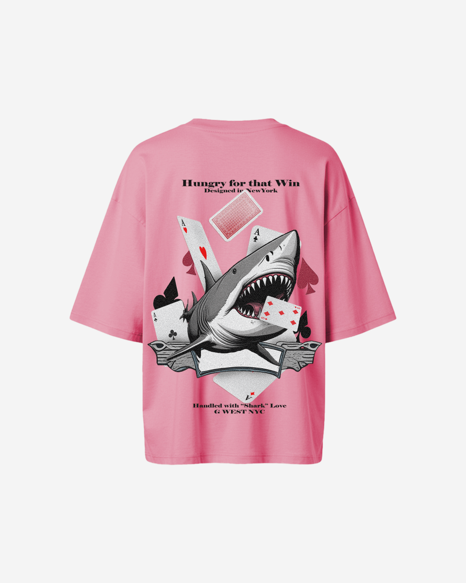 G West Oversized Spade Of Sharks T Shirt - WOMEN - G West