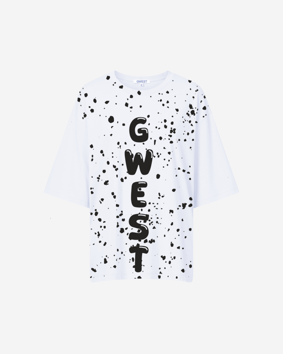 G West Oversized Splatter Tee - WOMEN - G West
