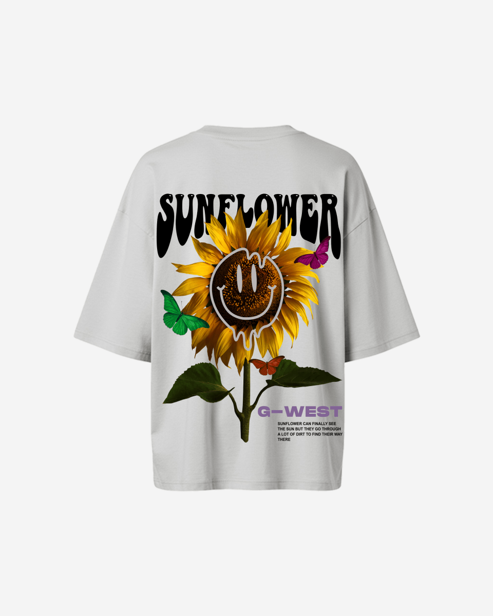 G West Oversized Sunflower Tee - WOMEN - G West