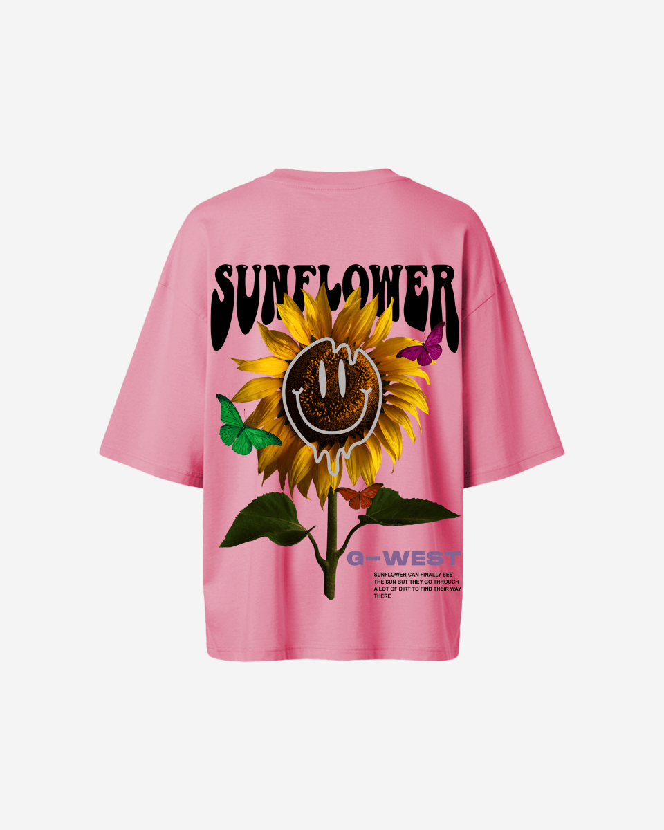 G West Oversized Sunflower Tee - WOMEN - G West