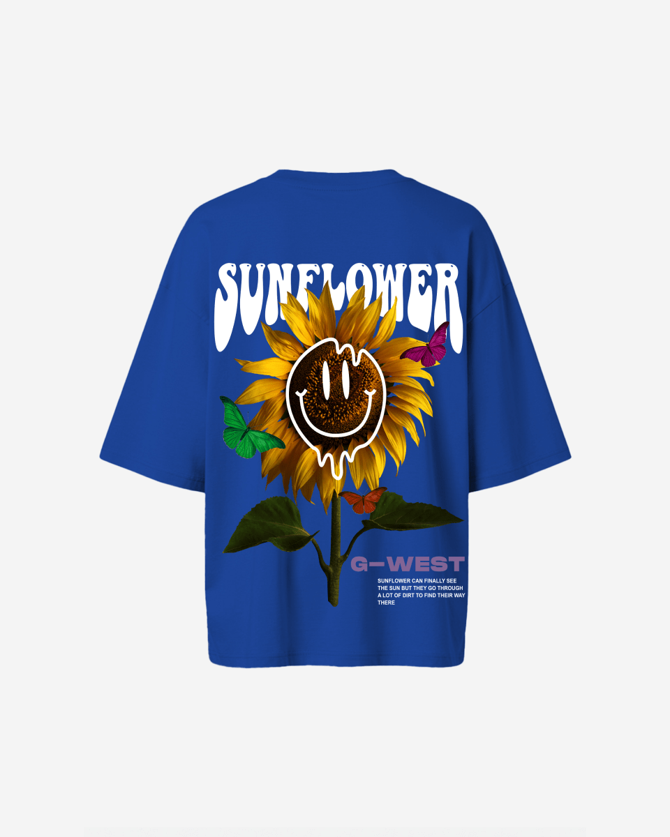 G West Oversized Sunflower Tee - WOMEN - G West