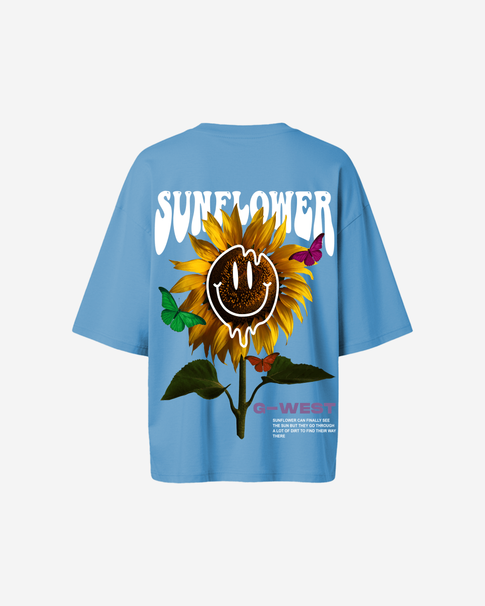 G West Oversized Sunflower Tee - WOMEN - G West