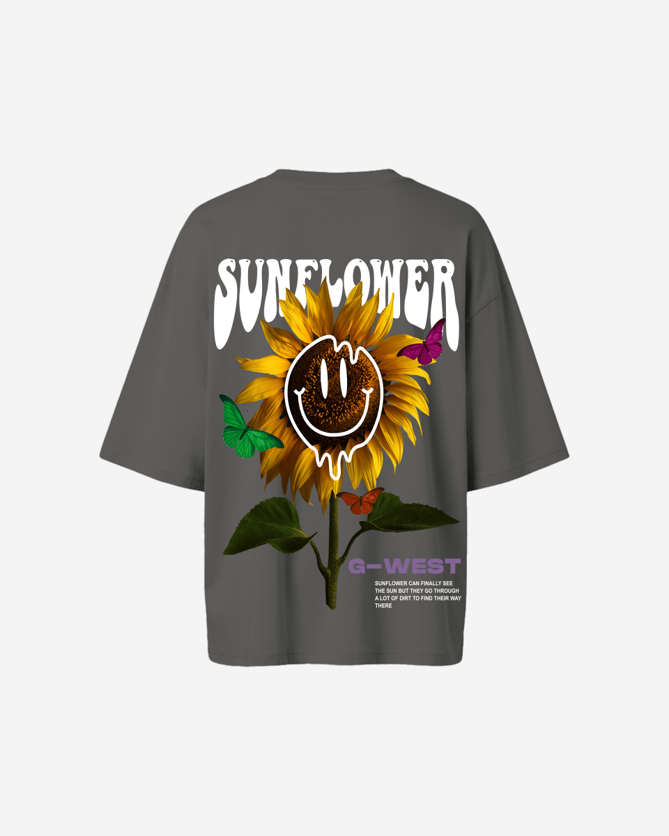 G West Oversized Sunflower Tee - WOMEN - G West