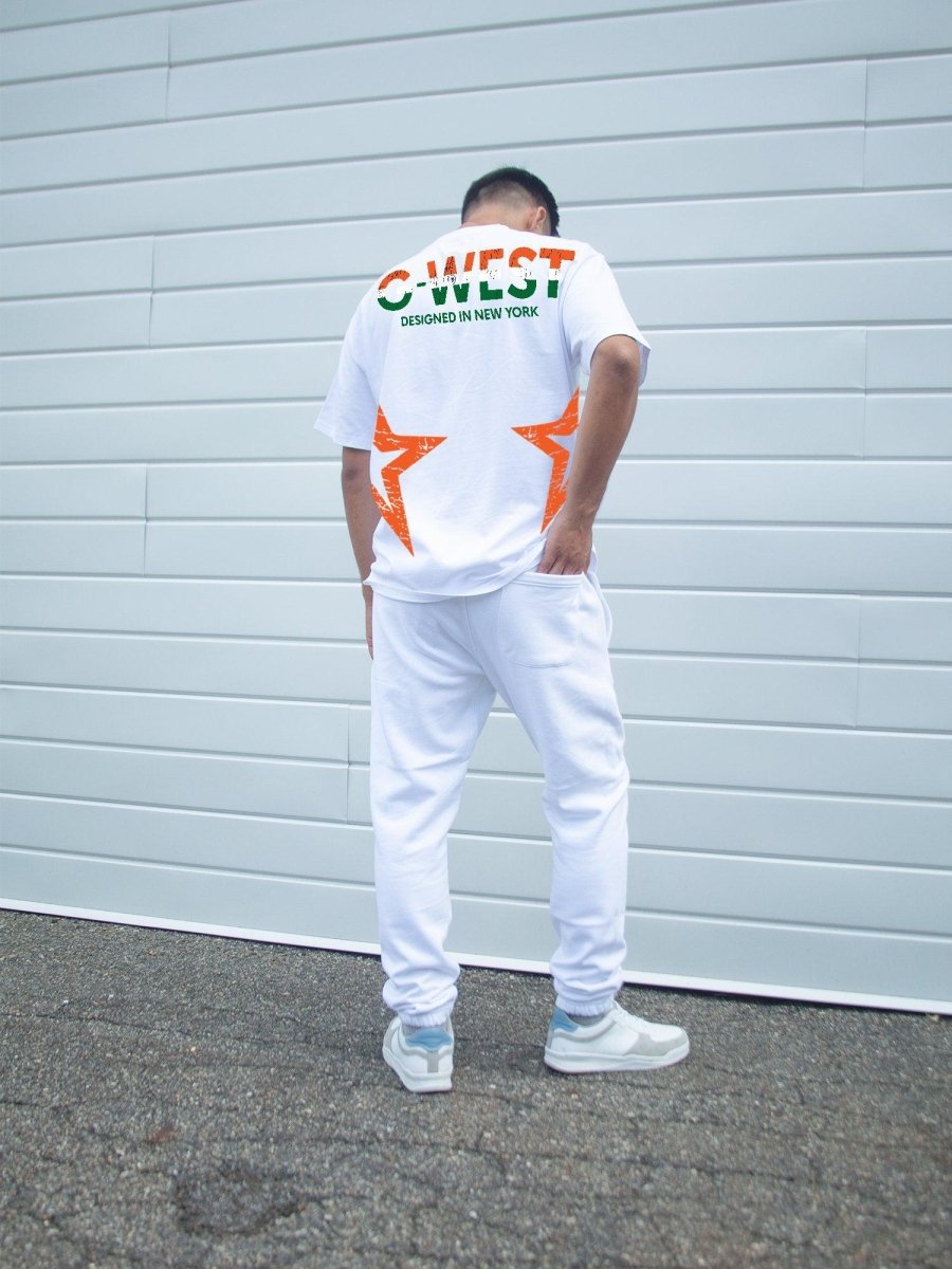G West Oversized Tee Cricket India Logo T-Shirt : Gwdtfl2403 - 2 Colors - G West