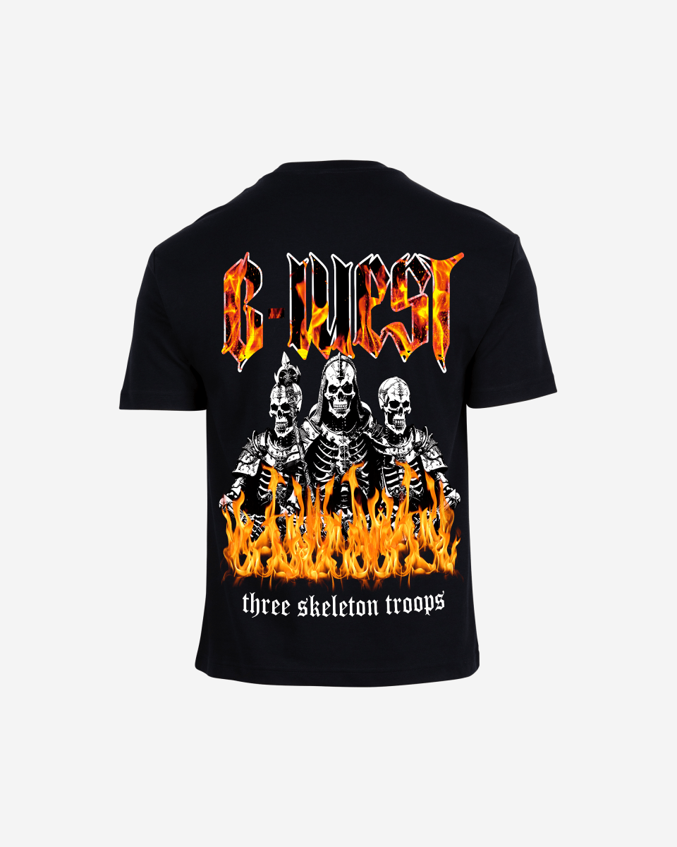 G West Oversized Tri Skeleton Tee - G West
