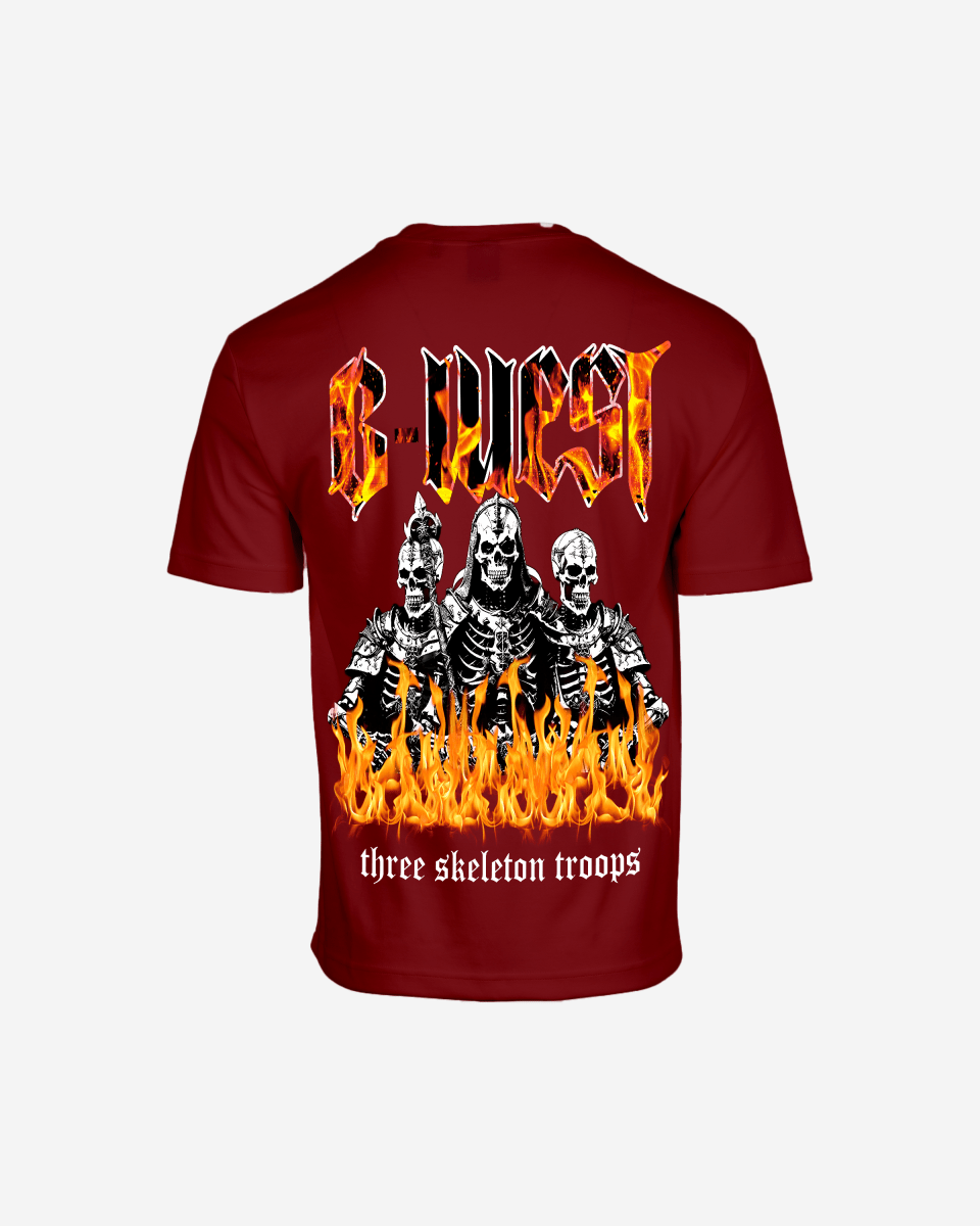 G West Oversized Tri Skeleton Tee - G West