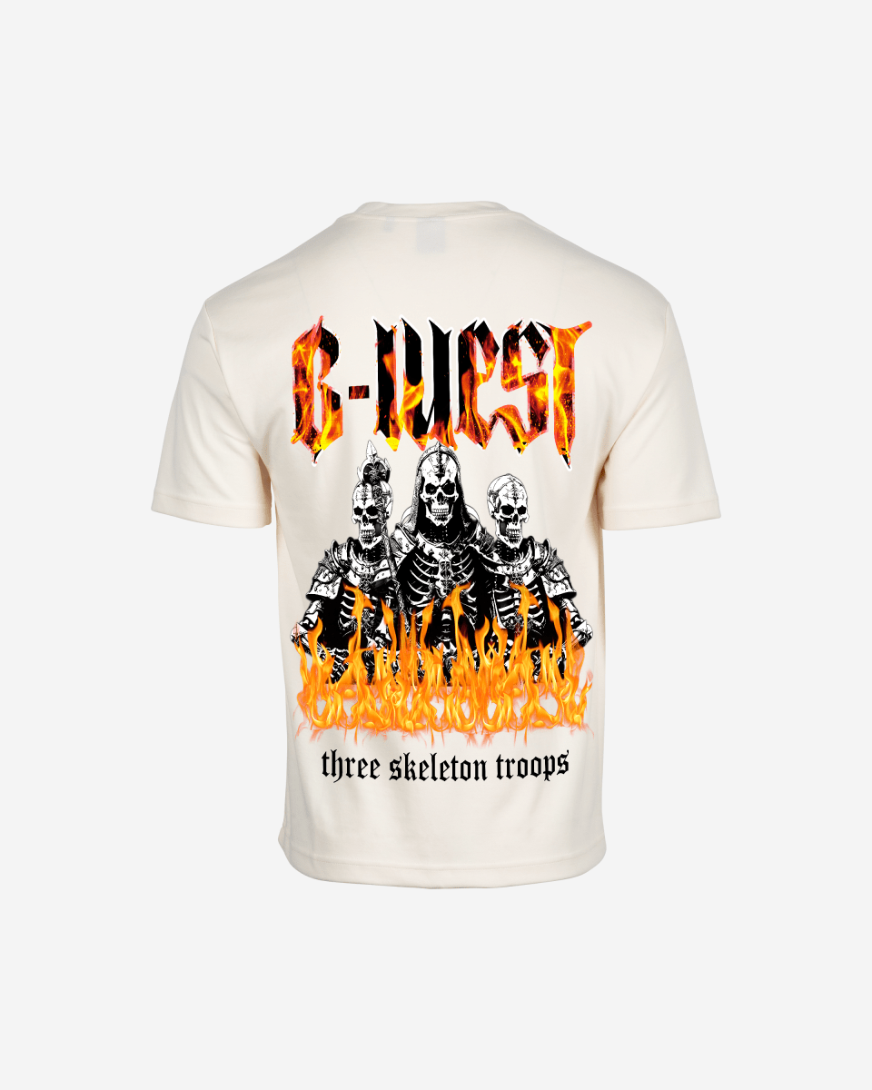 G West Oversized Tri Skeleton Tee - G West