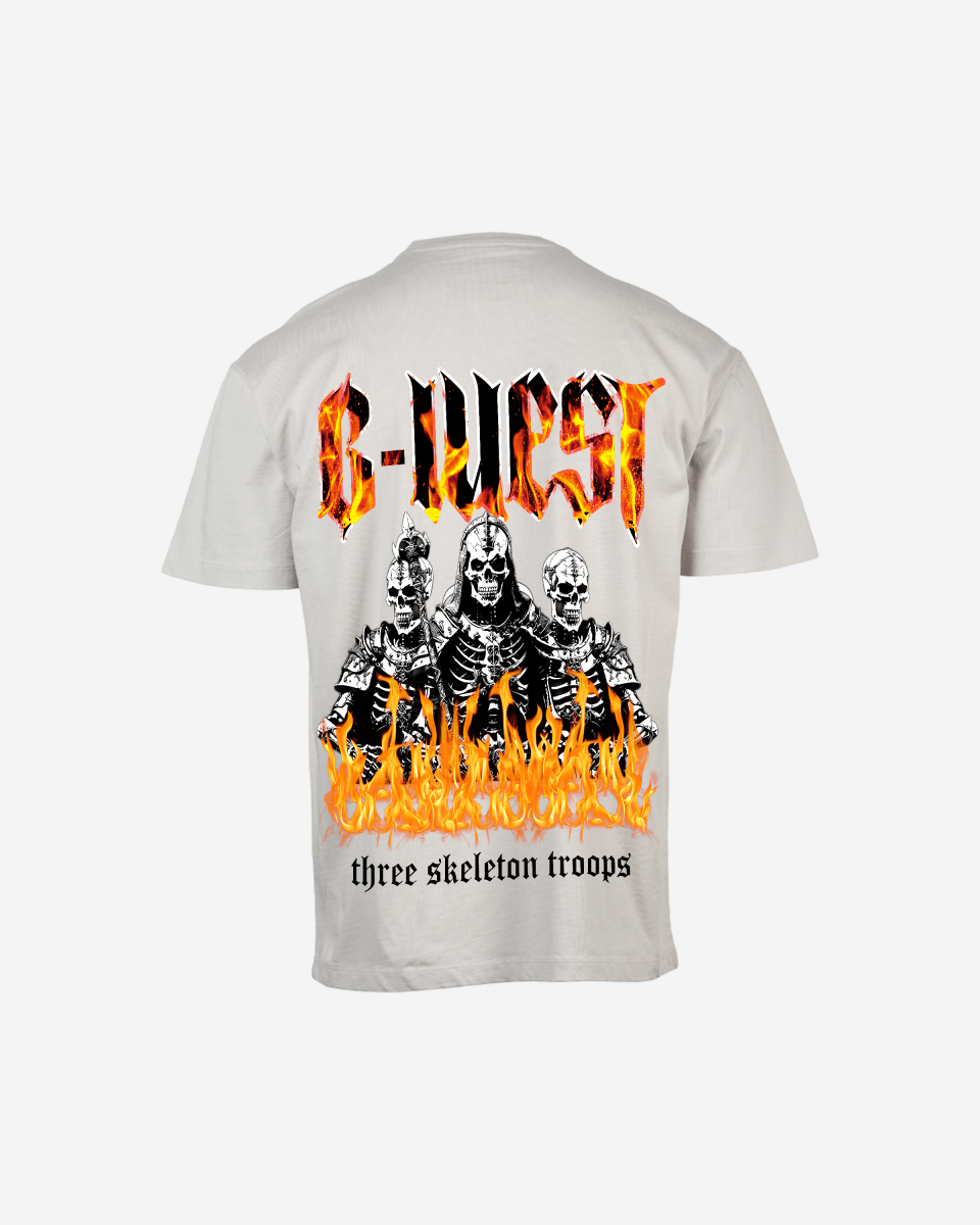 G West Oversized Tri Skeleton Tee - G West
