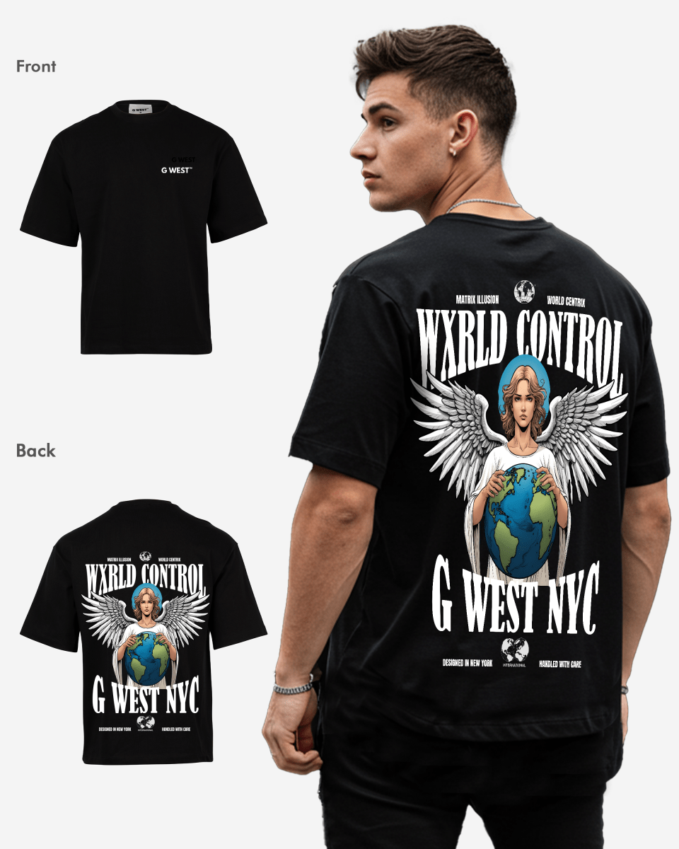G West Oversized World Tee T-Shirt - G West