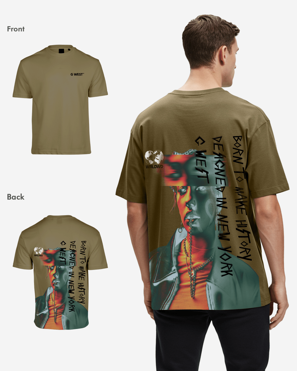 G West Oversized World Wide Chain Tee - G West