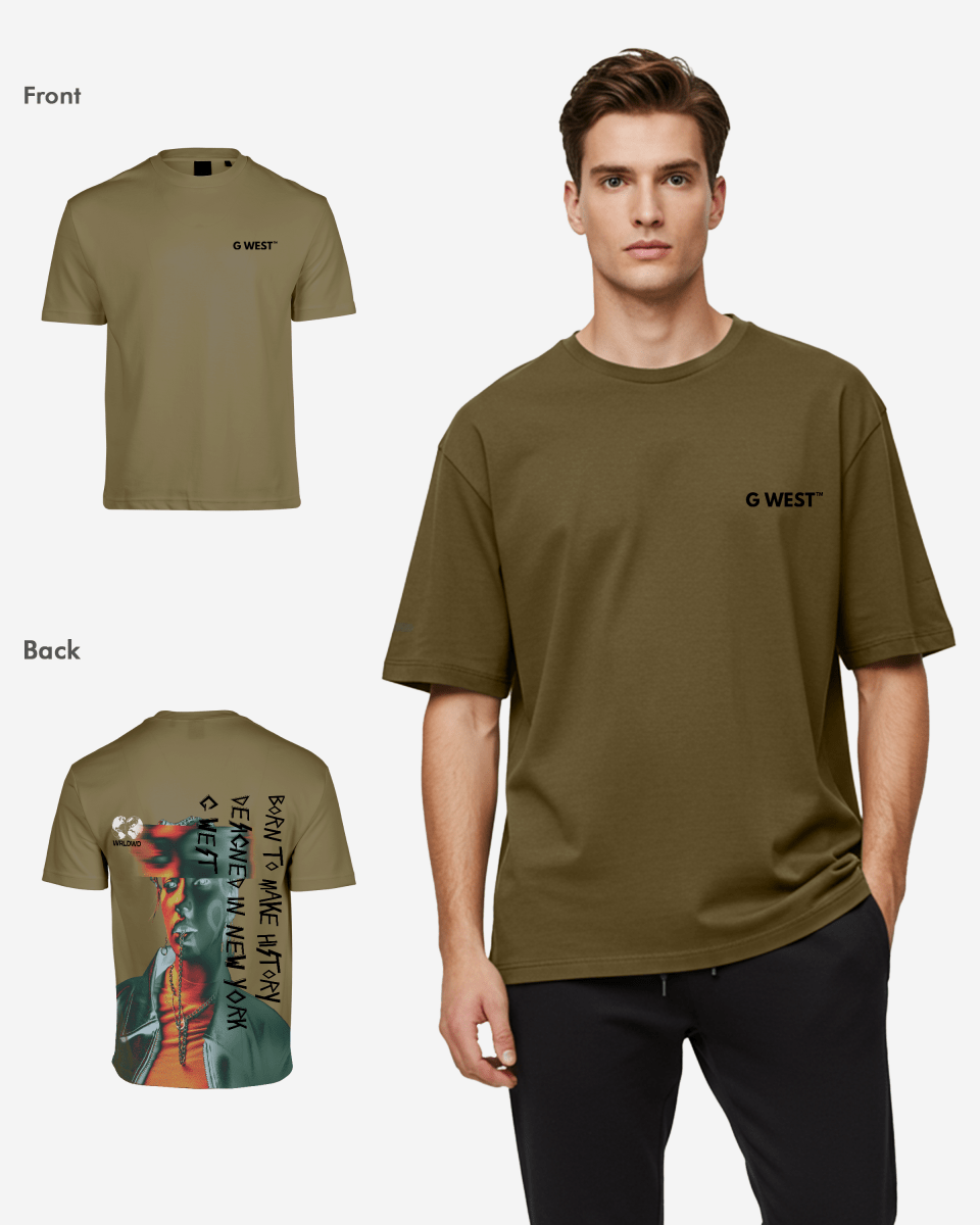 G West Oversized World Wide Chain Tee - G West