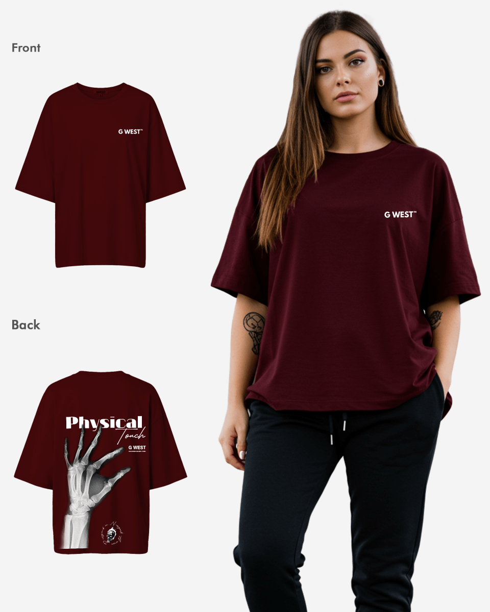 G West Oversized X - Ray Hand Tee - Women - G West