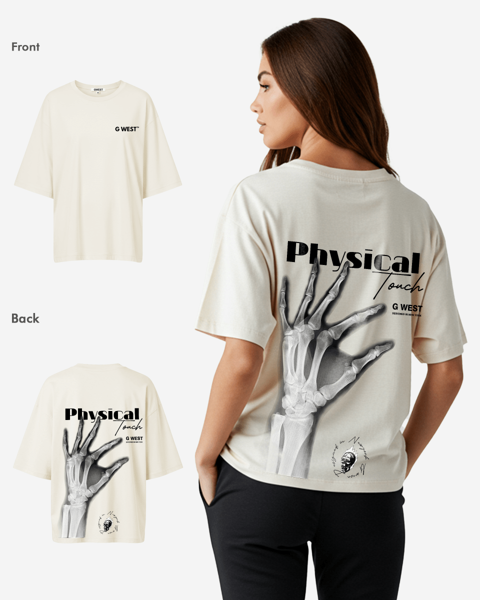 G West Oversized X - Ray Hand Tee - Women - G West