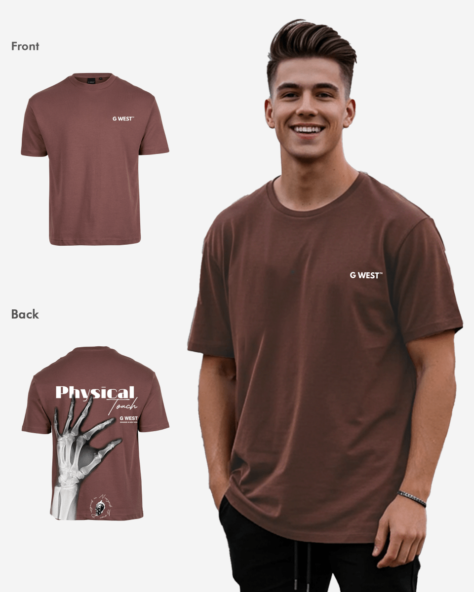 G West Oversized X - Ray Hand Tee - G West