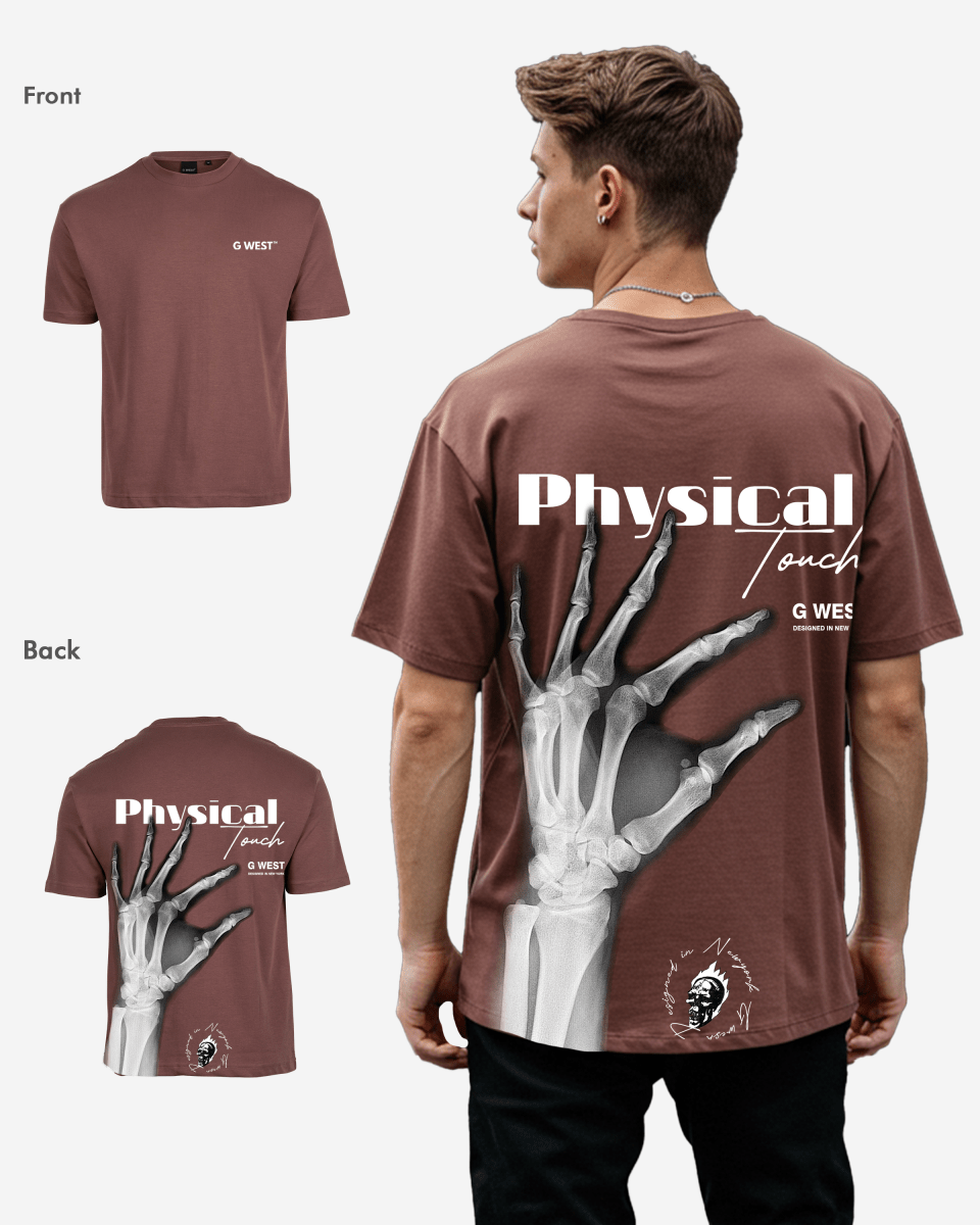 G West Oversized X - Ray Hand Tee - G West