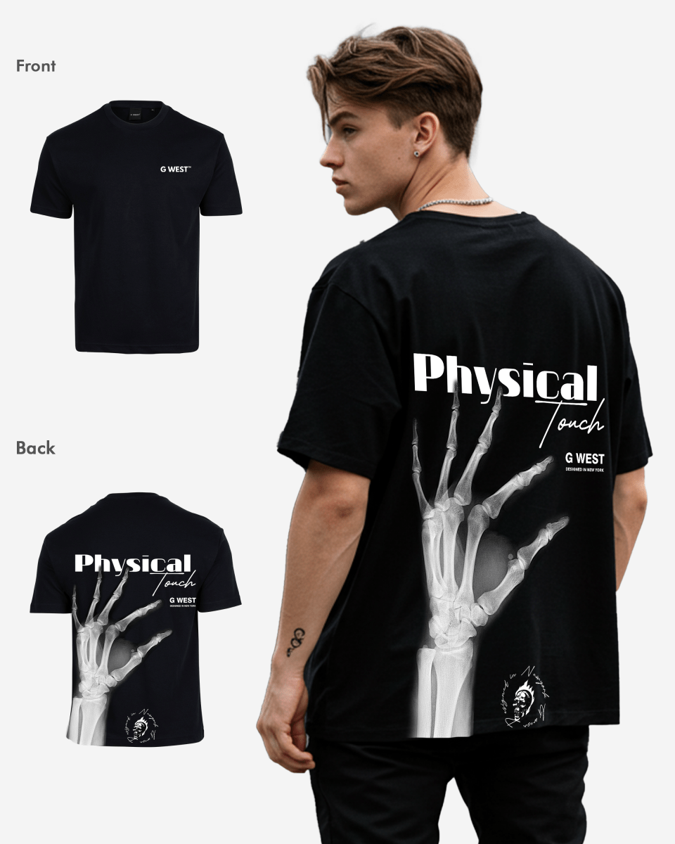 G West Oversized X - Ray Hand Tee - G West