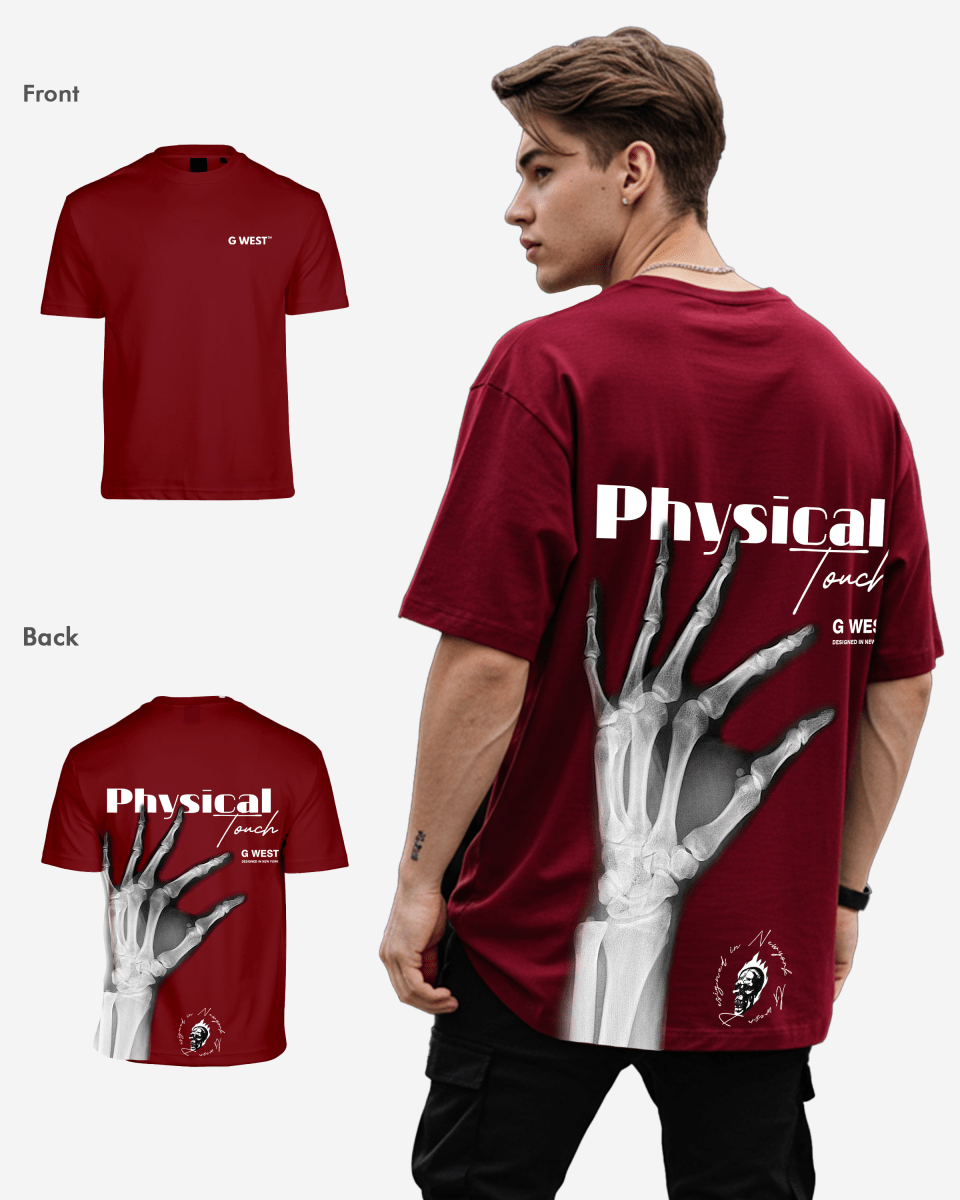 G West Oversized X - Ray Hand Tee - G West