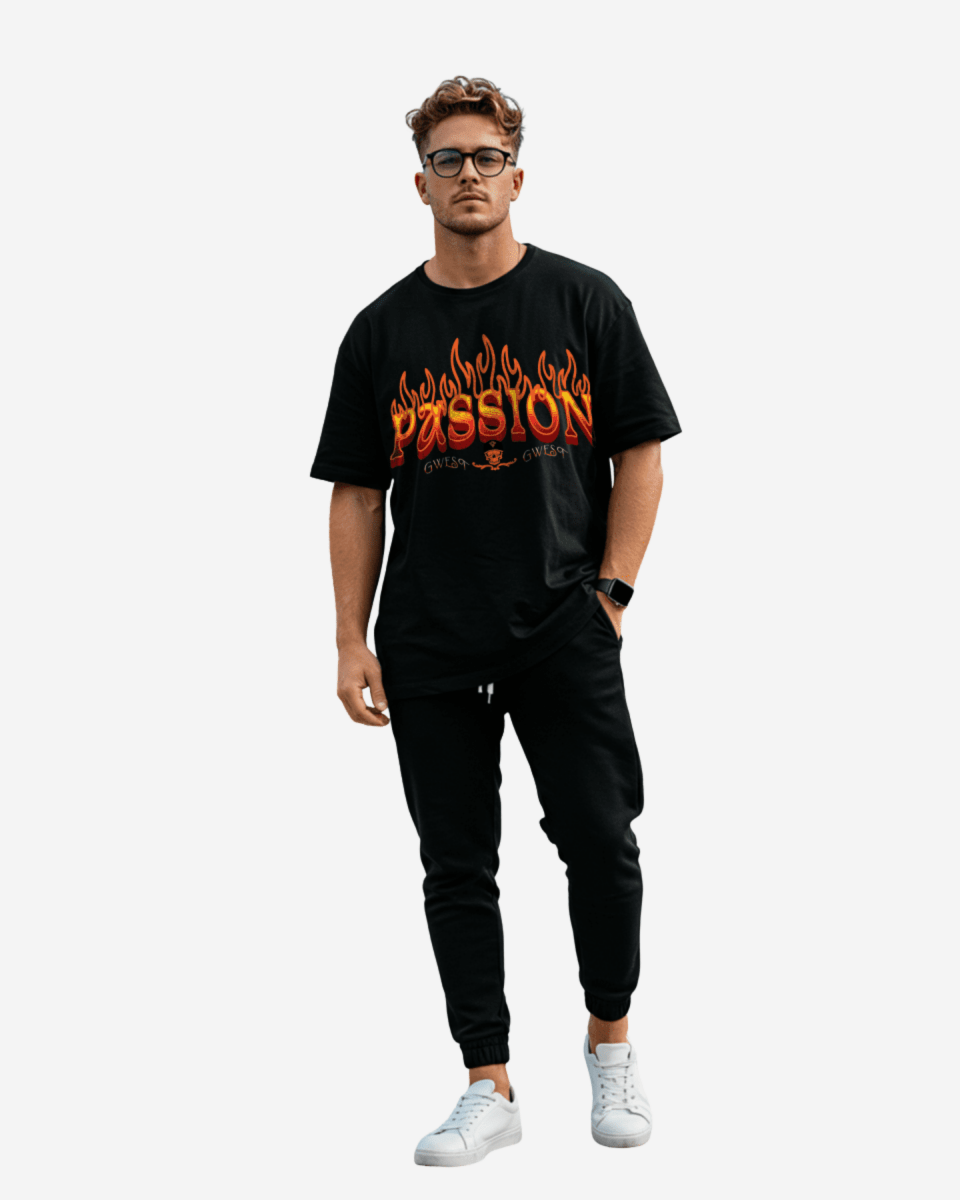 G West Passion Power Oversized Men's T-Shirt - G West
