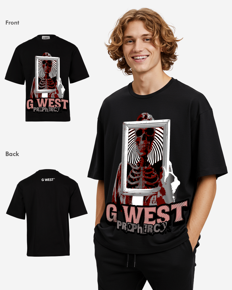 G - WEST PROPHERCY OVERSIZED TEE GWROJMT24 - G West