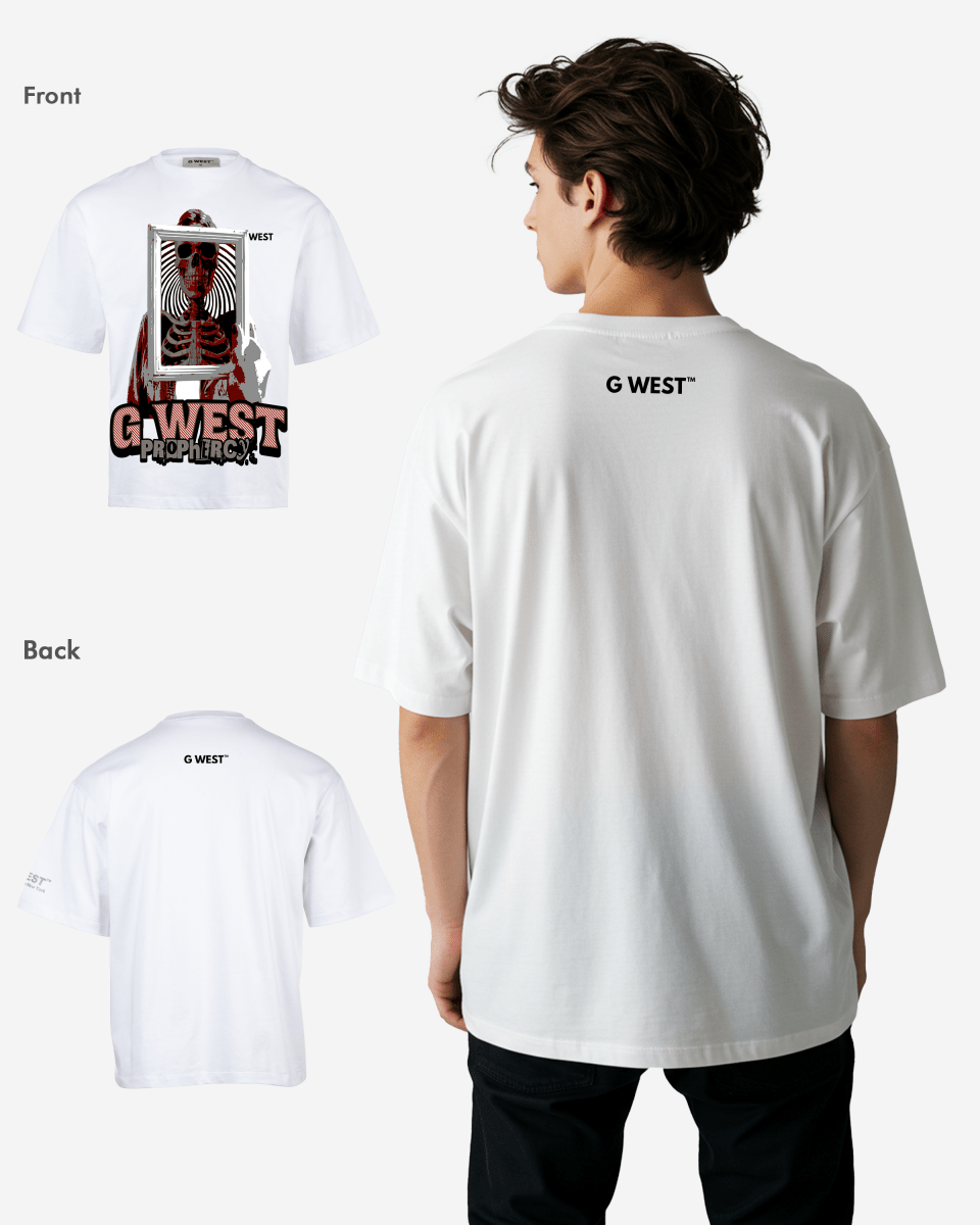 G - WEST PROPHERCY OVERSIZED TEE GWROJMT24 - G West