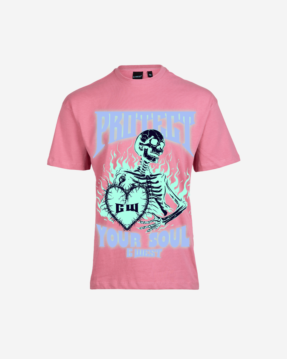G West protect your soul Oversized tee - G West