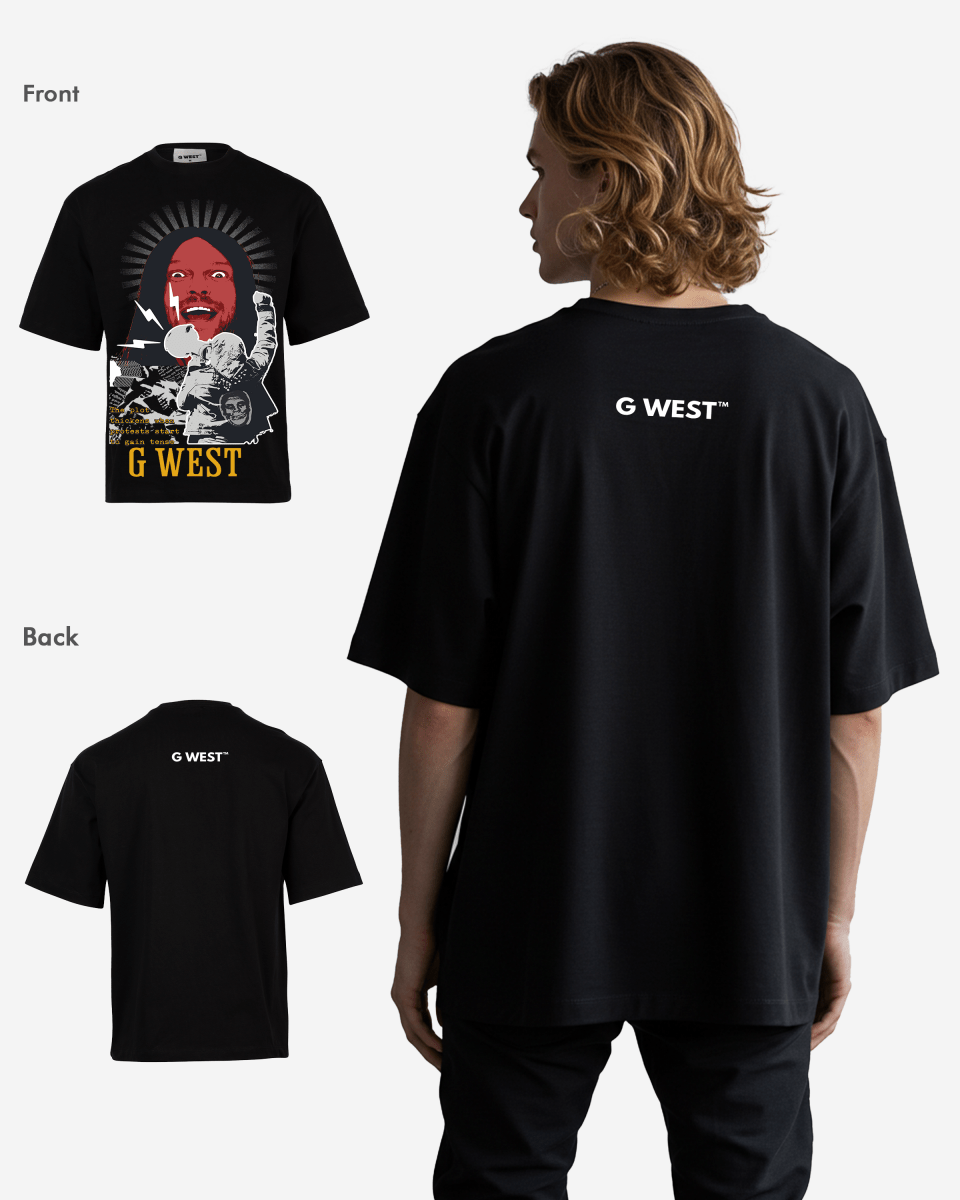 G - West Protest Oversized Tee GWROJMT19 - G West