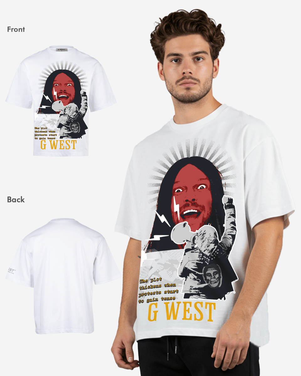 G - West Protest Oversized Tee GWROJMT19 - G West
