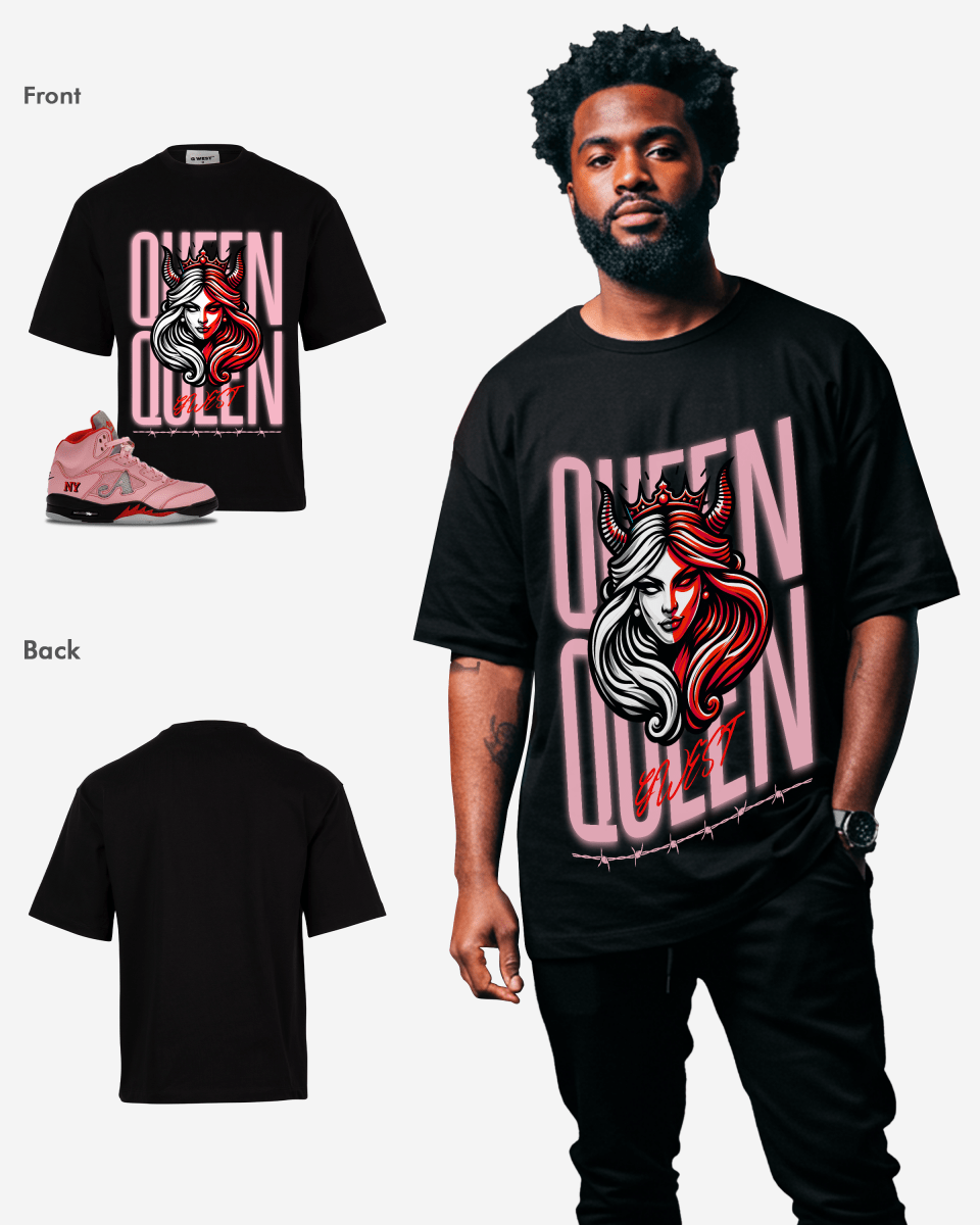 G West Queen Oversized Men's T-Shirt - G West