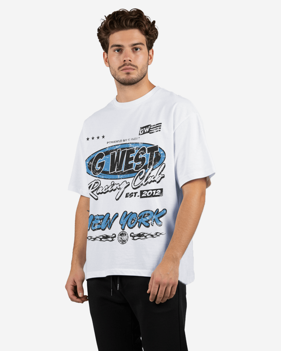 G West Racing Club Oversized Tee - G West