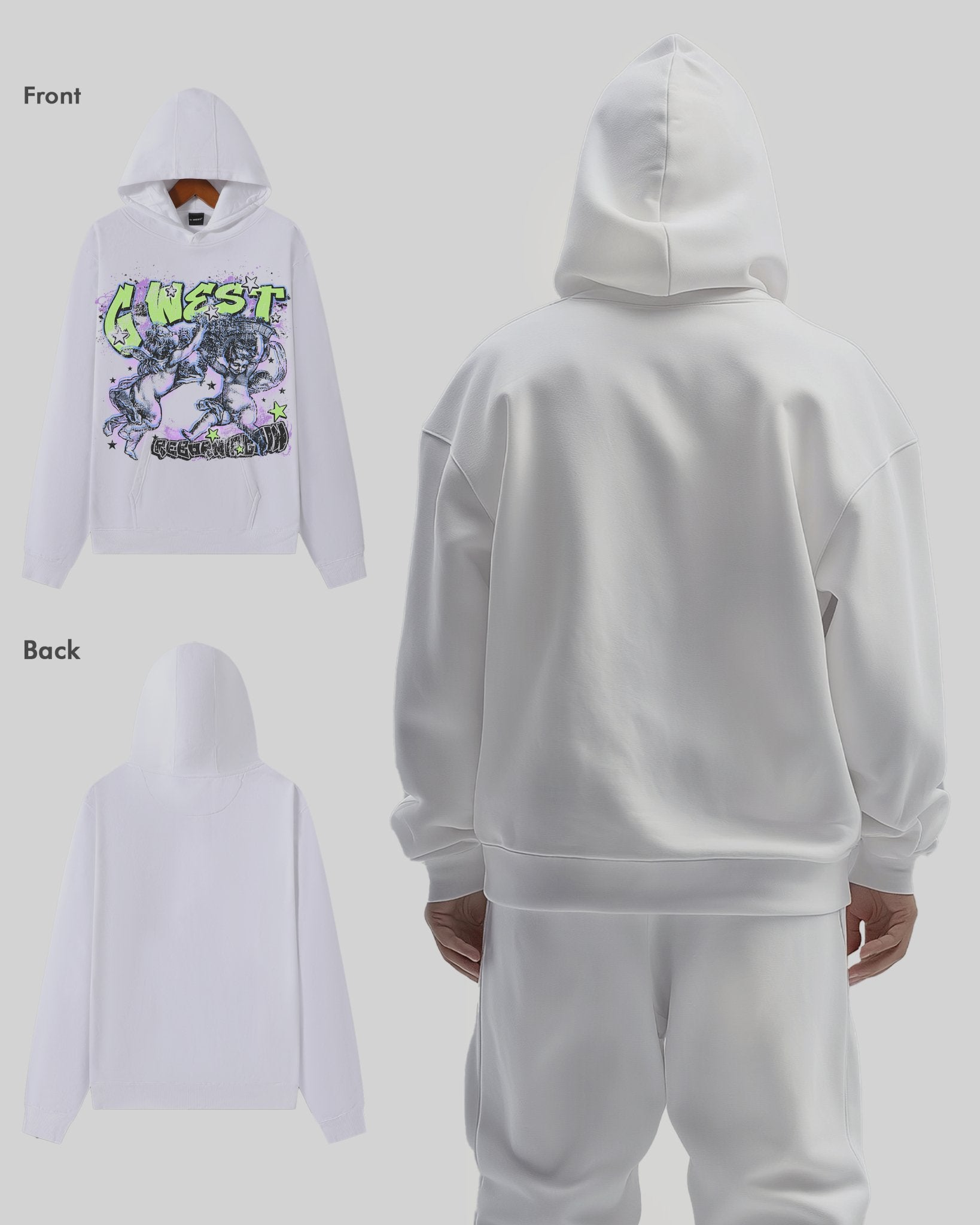 G West Reborn Oversize Hoodie - G West