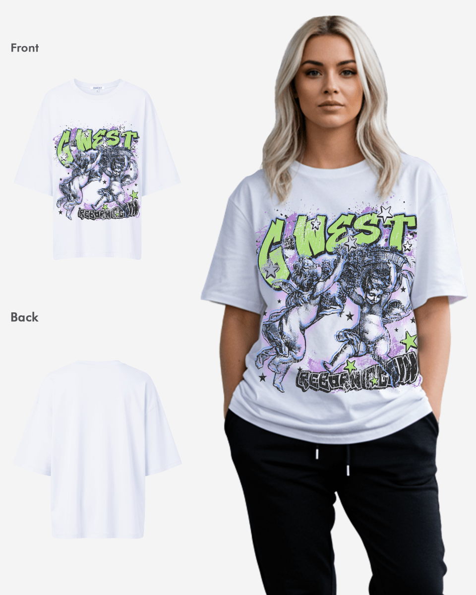 G West Reborn Oversized Tee - WOMEN - G West