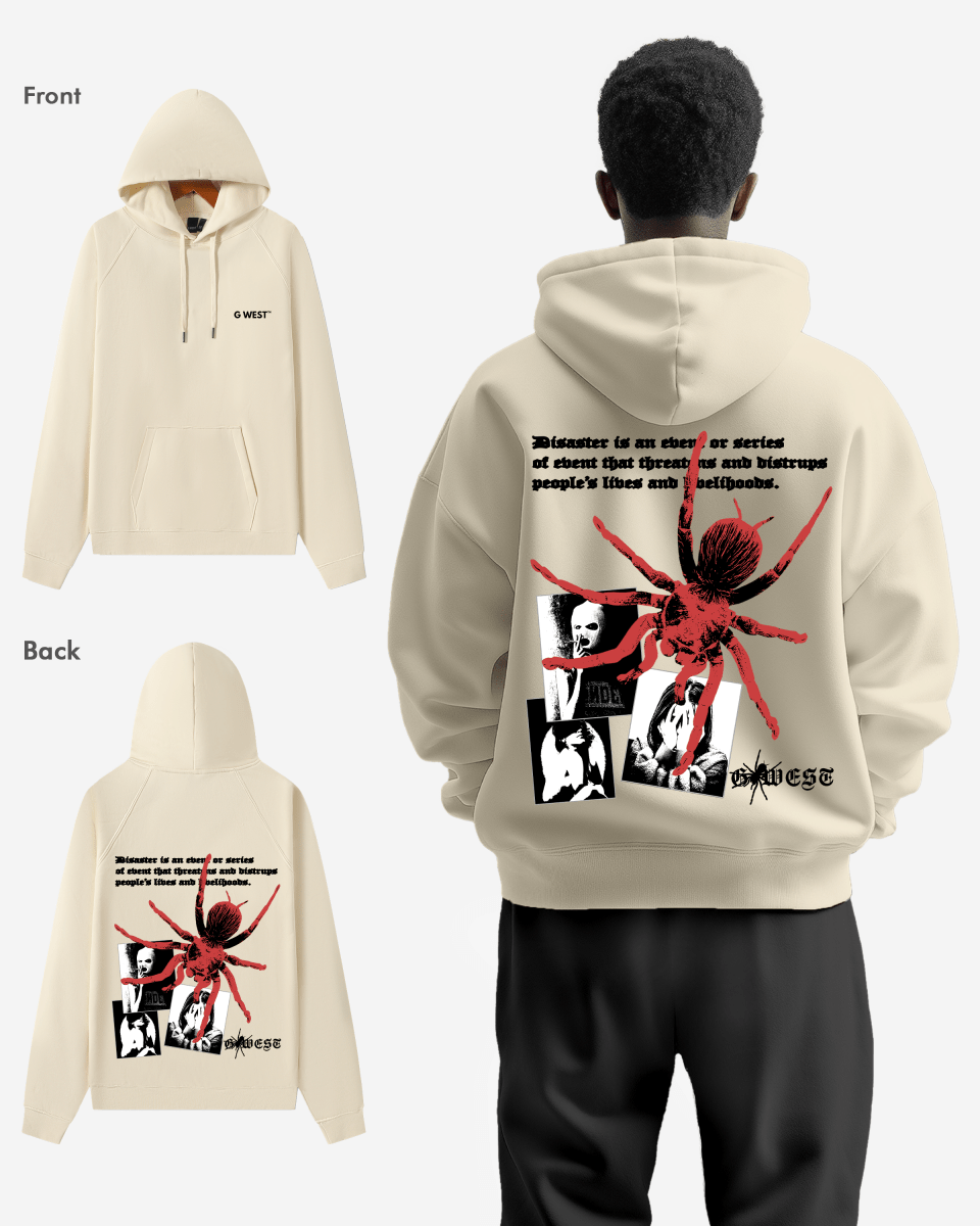 G West Red Spider Heavy Premium Hoodie - 6 Colors - G West