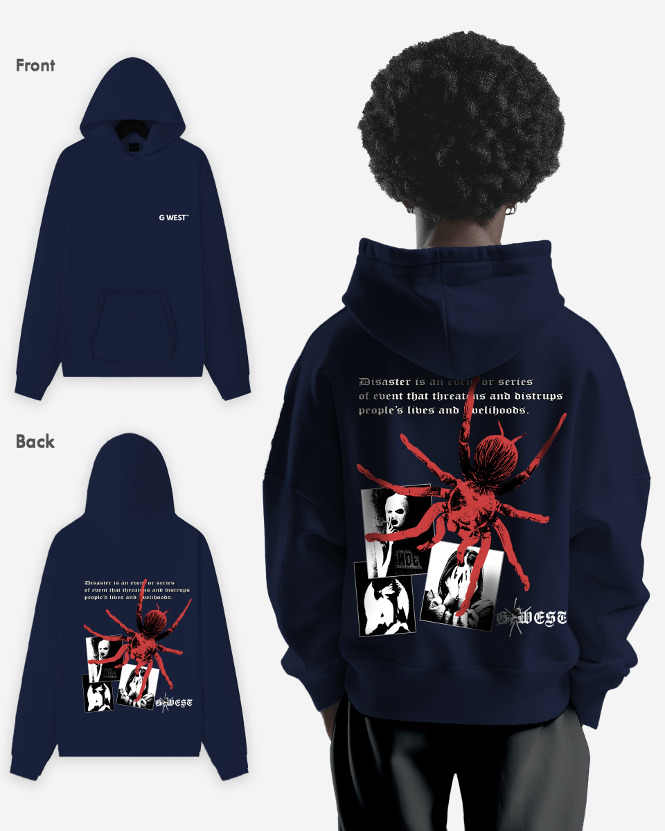 G West Red Spider Heavy Premium Hoodie - 6 Colors - G West