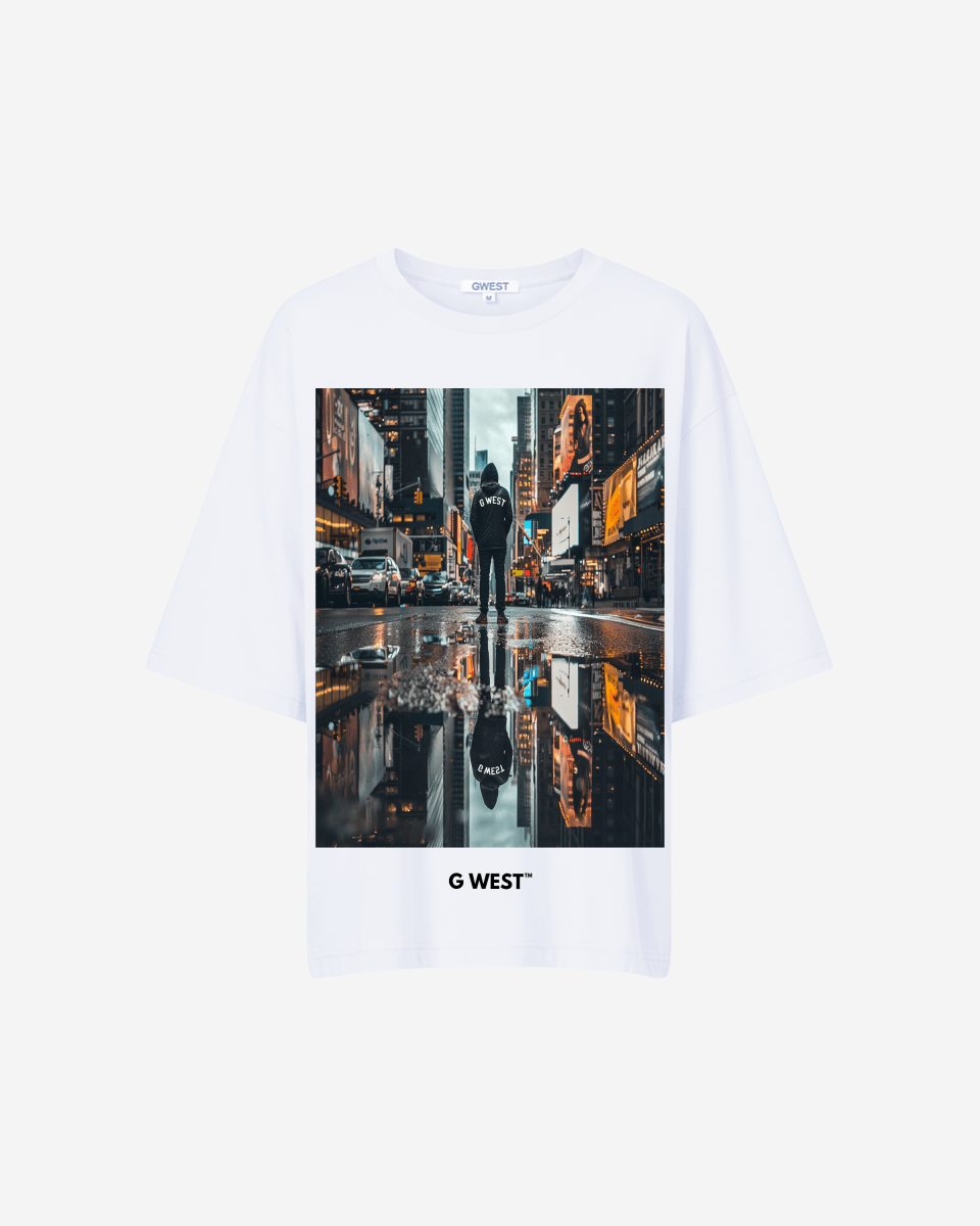 G West Reflection Oversized Tee - WOMEN - G West