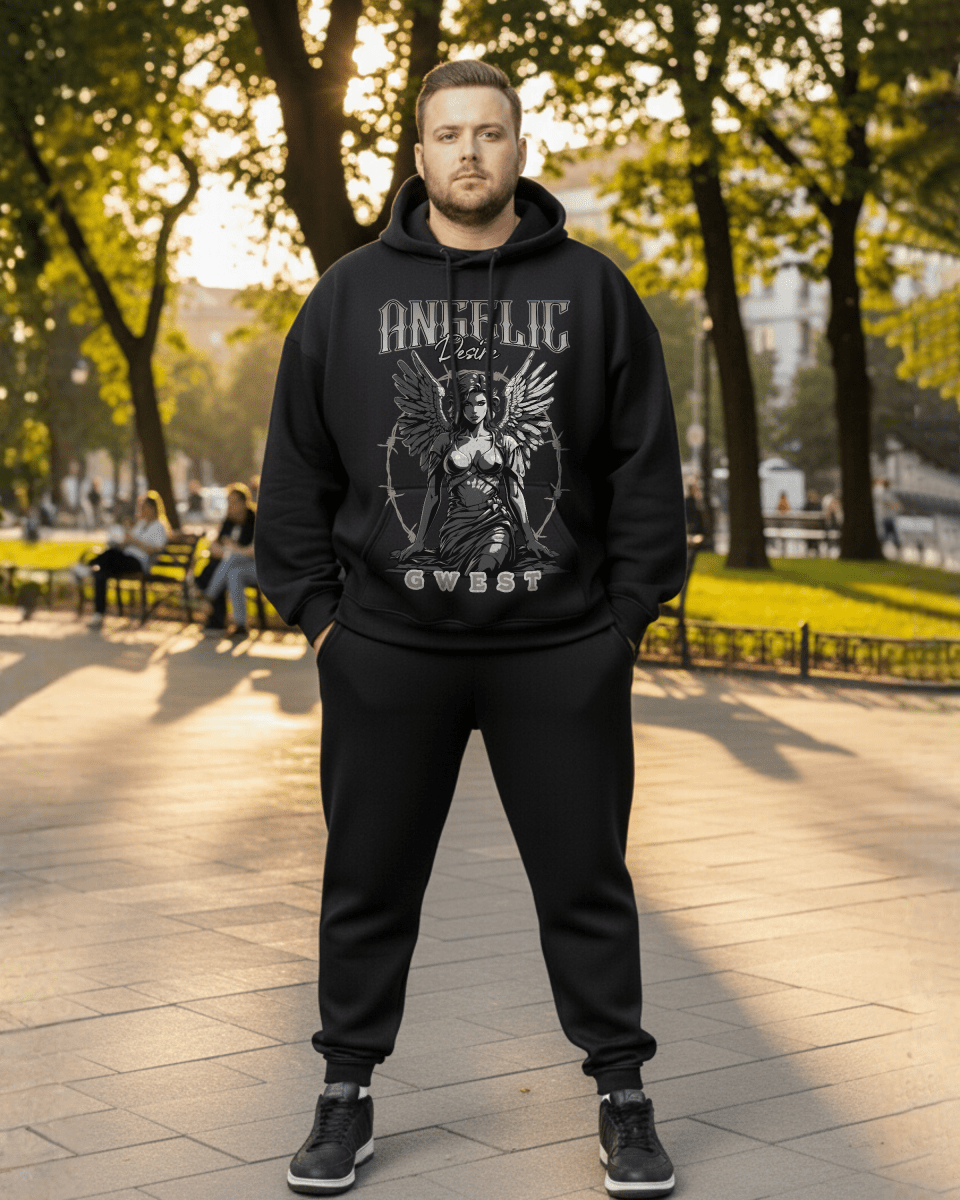 G West Rhinestone Blessing 2.0 Big and Tall Hoodie - G West