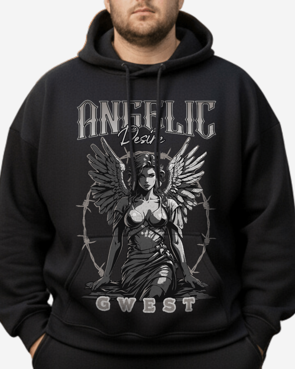 G West Rhinestone Blessing 2.0 Big and Tall Hoodie - G West